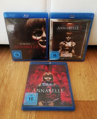 Annabelle 1-3 Trilogie (3x Blu-ray Collection) - Excellent Condition