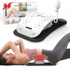 Back Stretcher for Lower Back Pain Relief,Adjustable Lumbar Traction Device, Erg