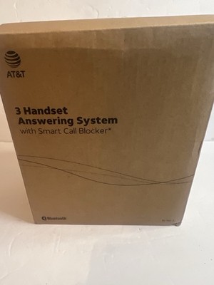 At&T BL102-3 3 Handset Cordless Phone Answering System w/ Smart Call Blocker