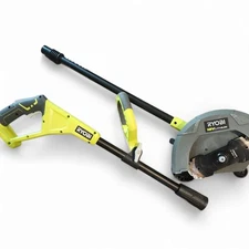 RYOBI P2300 9 in. 18-Volt Lithium-Ion Cordless Battery Edger (Tool Only) USED