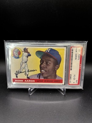 topps 47 HANK AARON 野球カード 1955 Topps - Hank Aaron #47 | eBay