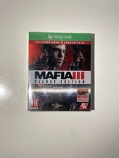 Mafia III (3) Deluxe Edition Xbox One Sealed 