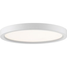 Quoizel OST1711 Outskirts 11"W LED Flush Mount Ceiling Fixture - Fresco