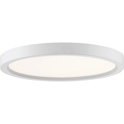Quoizel OST1711 Outskirts 11"W LED Flush Mount Ceiling Fixture - Fresco - Picture 1 of 12
