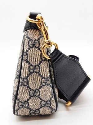 Gucci 735132 Ophidia Blue Gg Supreme Small Crossbody Bag