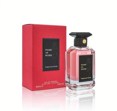 Fragrance World Pose as rose Eau de Parfum 100ml