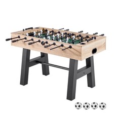 55in Foosball Table for Game Room, 26 Players, 4 Balls