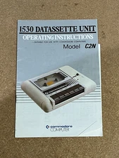 1530 DATASSETTE UNIT OPERATING INSTRUCTIONS BOOKLET - FREE UK POSTAGE!!