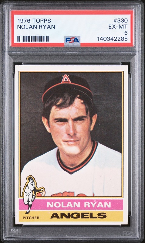 1976 Topps 330 Nolan Ryan PSA 6 140342285