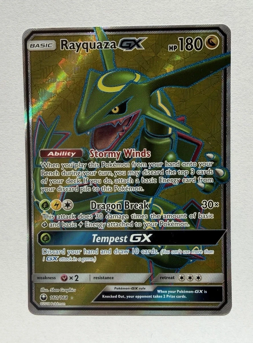 Rayquaza GX Pokémon TCG Cards for sale | eBay