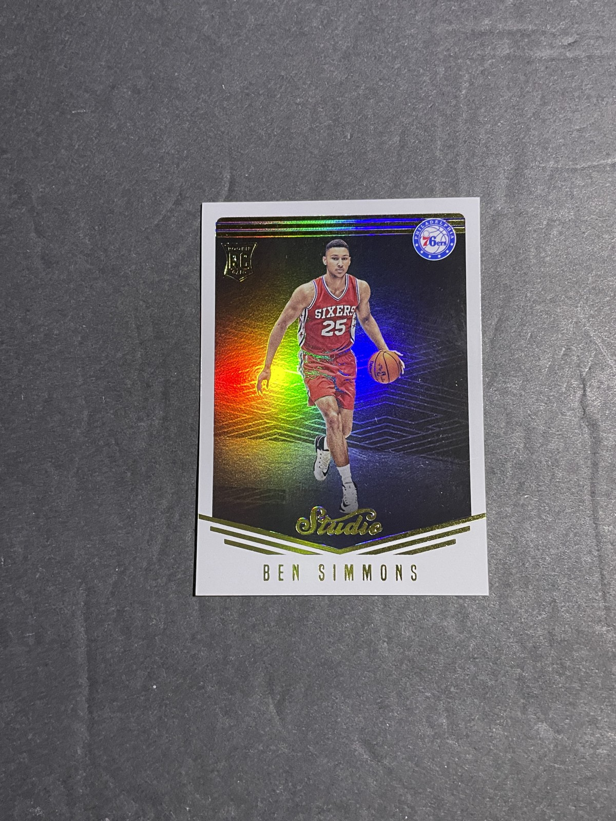 2016-17 Panini Studio Ben Simmons Rookie Card #84 (RC)