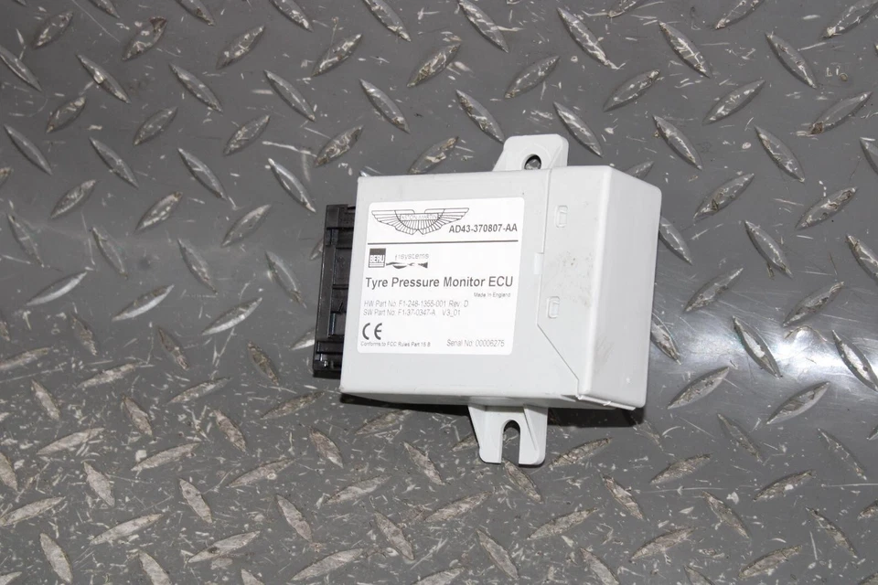 11-17 Aston Martin Vantage Tyre Tire Pressure Monitor System TPMS Control Module Foto 3 de 4