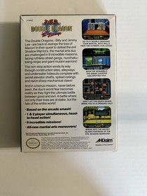 Double Dragon 2 La Vendetta NES, originale