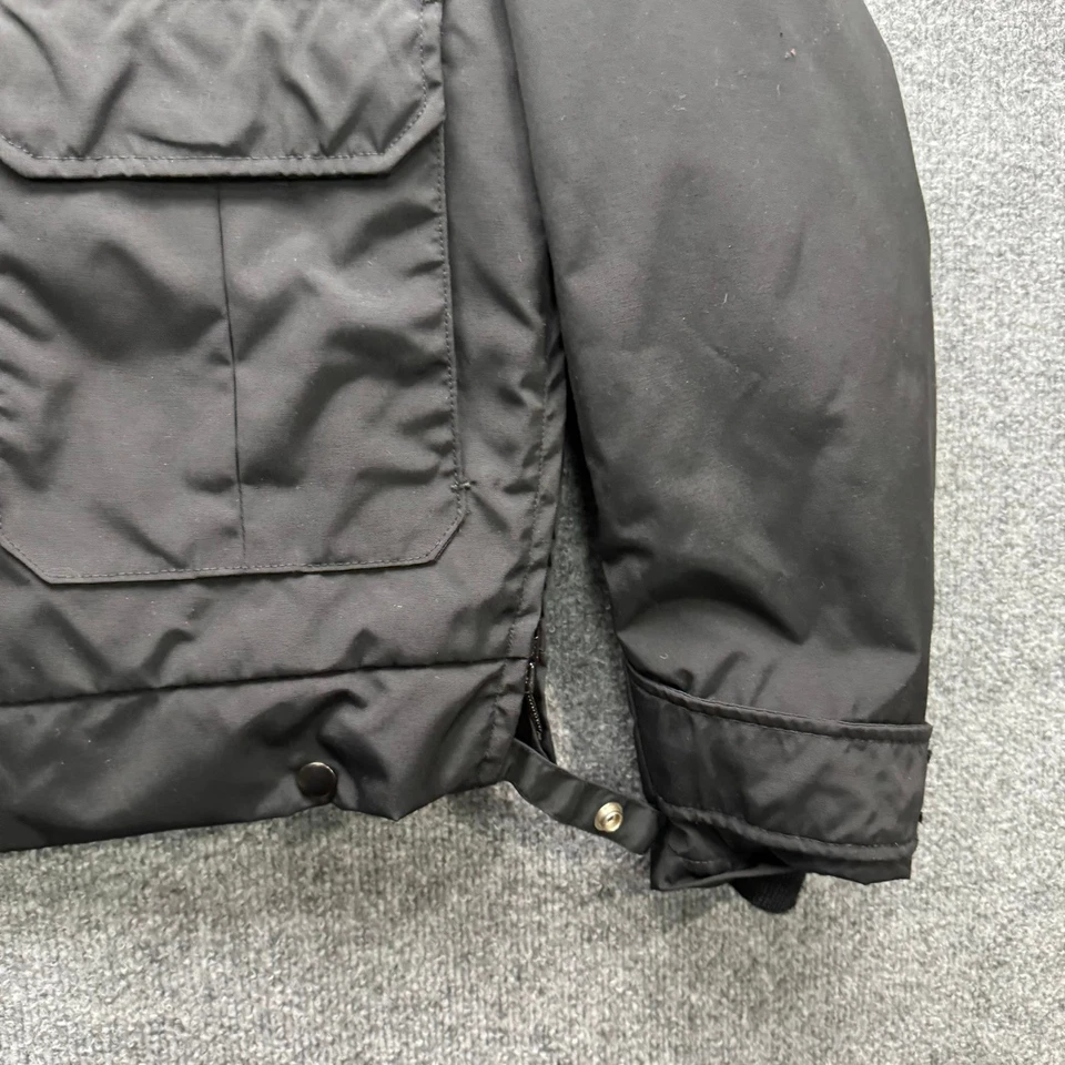 Blauer Work Jacket Men's Size 40R Black Thinsulate Thermal Insulated Made in USA - Image 3 of 4