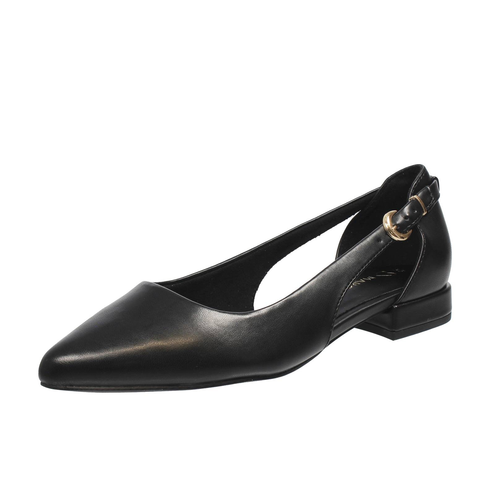 Marco Tozzi Ballerinas mit schwarzem Absatz - Gre 39 245 cm Damenschuhe 10990₽