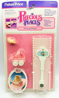 Vtg 1988 Fisher-Price Precious Places Friend BABY AMANDA 5204 NEW/SEALED