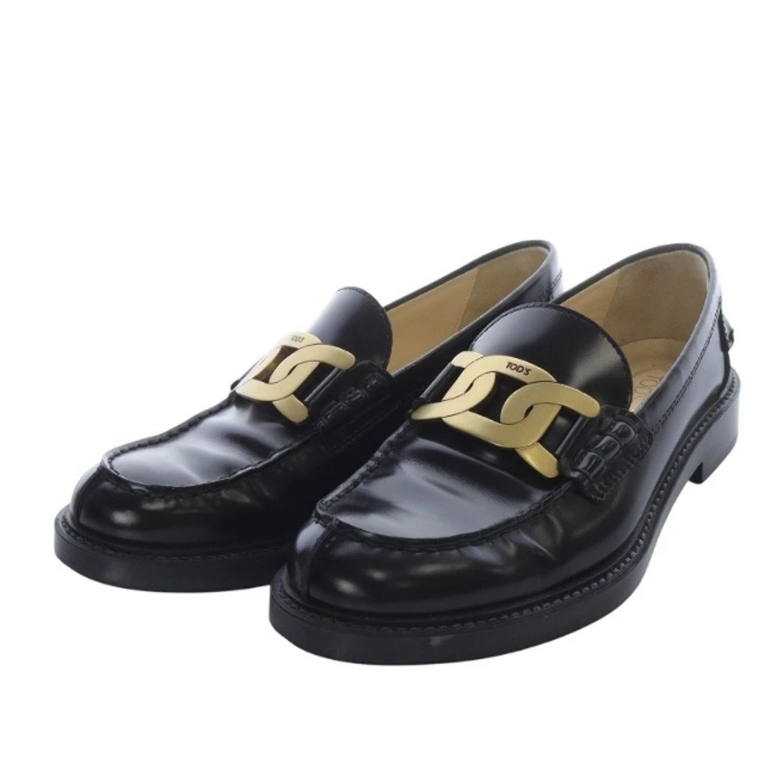 TOD’S Mocassini Tod's Kate slip on tacco basso pelle 37 nero YO9 usati 3e32b46b2134df722d