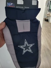 Pets First NFL Puffer Vest Warm Cozy and Wate...