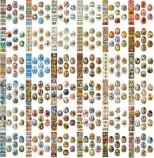 Heat Shrink Sleeve - Decoration Sticker - Easter Egg Wraps - Pysanka Pysanky