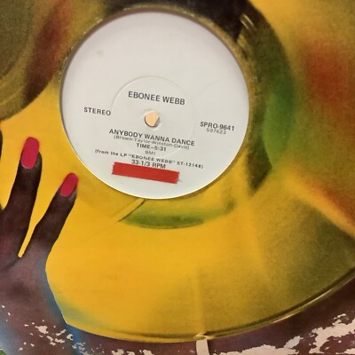 Ebonee Webb Anybody Wanna Dance Promo 12” Single SPRO-9641 Capitol