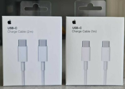 Genuine Apple Cable USB-C to USB-C 1&2 meter A1739 For MacBook