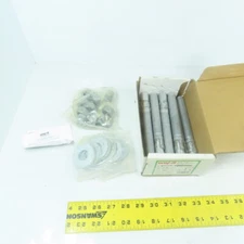 Wej-it ANKR-TITE 3/4" x 7" Galvanized Concrete Wedge Anchors Lot Of 10