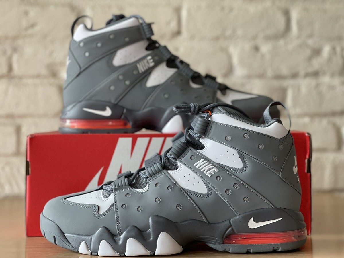 Nike Air Max 2 CB 94 Cool Grey Basketball Orange Men Size 12