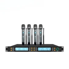 RV-4 4channel MIC Factory Direct Sales Wireless Studio Recording Microphone