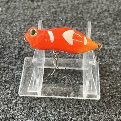 Rare Lucky Craft Keroll Popper Orange And White