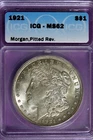 1921 - ICG MS62 Morgan Dollar!!  #B30595