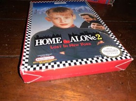 NES Home Alone 2 Lost in New York Complete in Box CIB Authentic