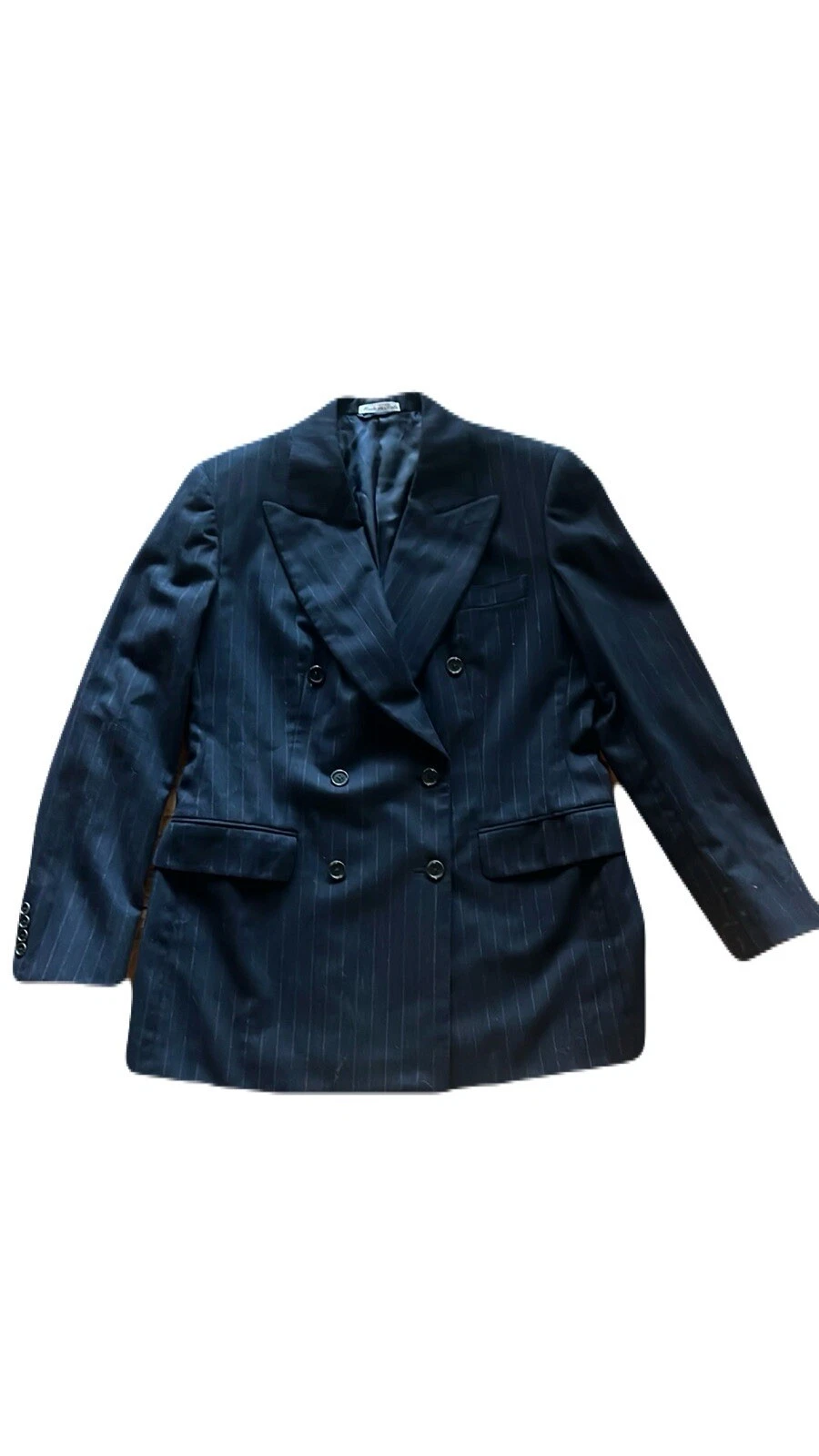 BURBERRY Burburrys giacca doppiopetto uomo lana cashmere taglia 48