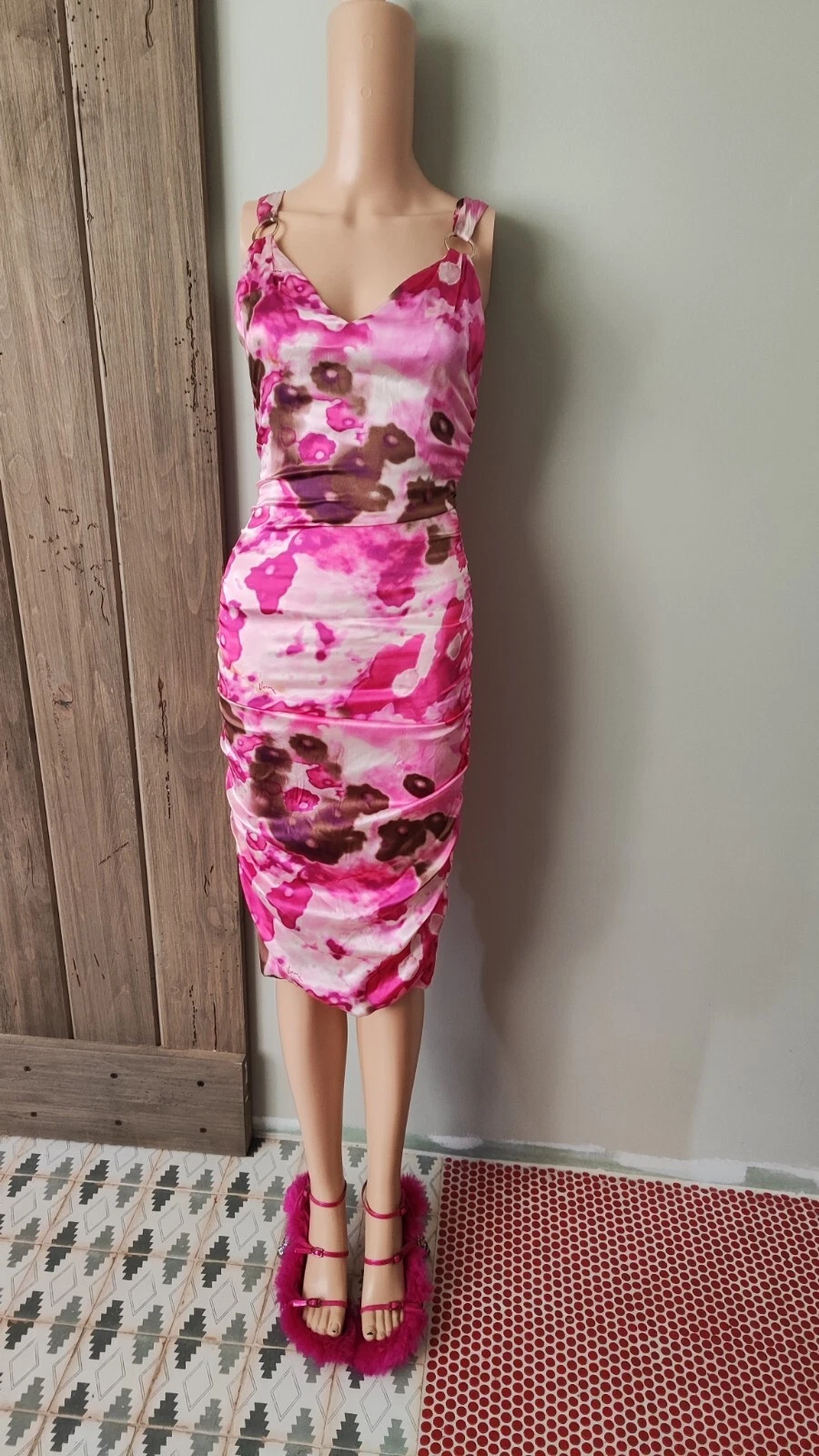 GIANNI VERSACE ABITO SETA TAGLIA IT38