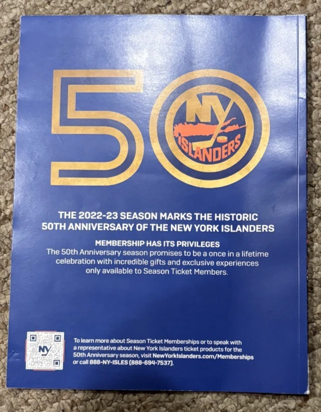 Anuario Oficial New York Islanders 2021-22 Edición Especial Foto 3 de 3