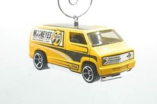 Christmas Ornament for 1977 Dodge Van Yellow