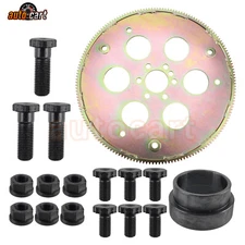 Adapter Flexplate W/Bolts Kit For LS1 TH400 TH350 700R4 Swap Flywheel SFI 10.75"
