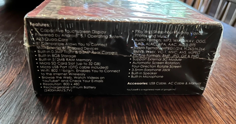 Supersonic 7" Tablet | Model SC-4507BT - Image 4 of 4