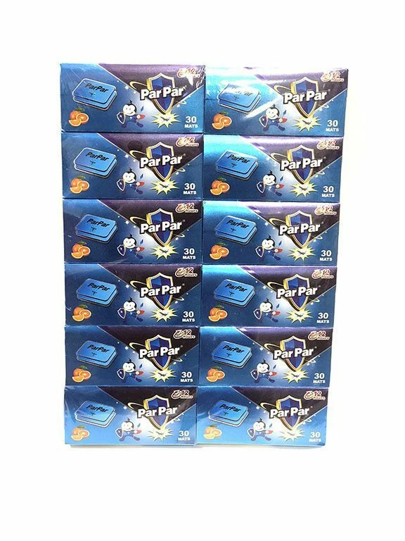Zig Zag Piastrine Antizanzare | Confezione Da 30 Pezzi, Protezione Ambienti Domestici, Pralletrina