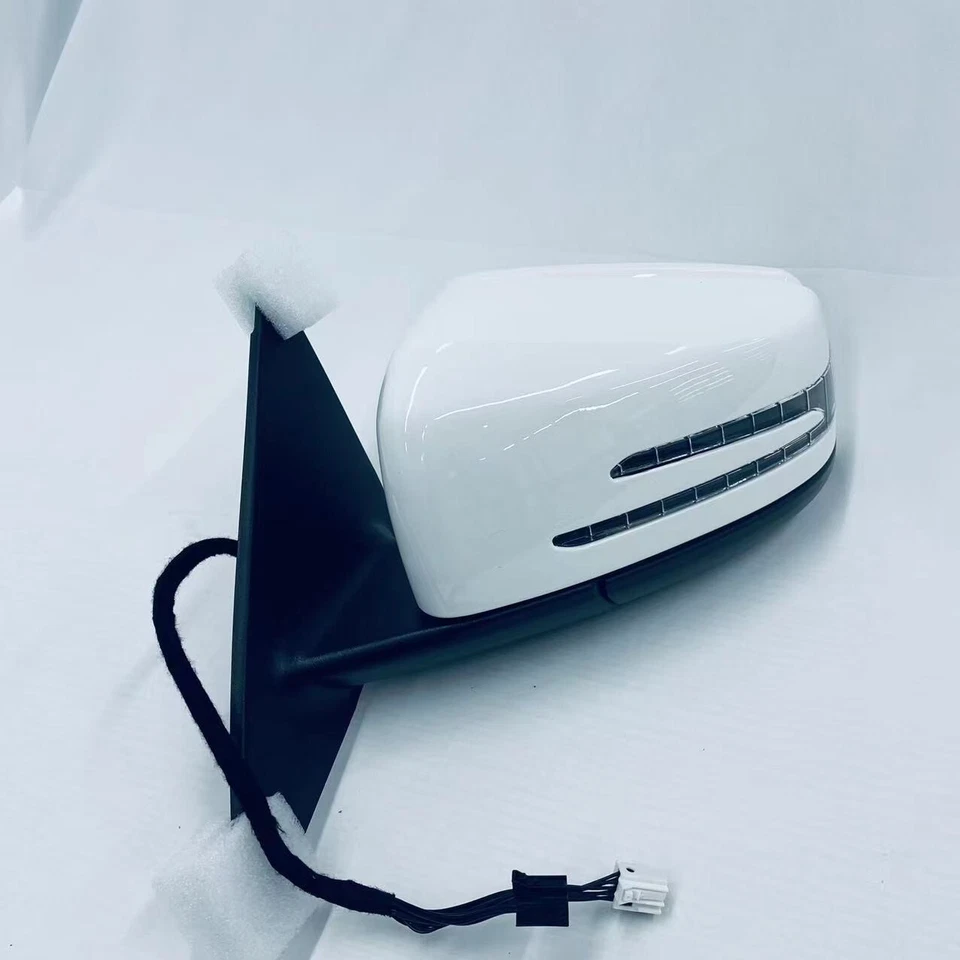 Espejo retrovisor lateral izquierdo GLK para Mercedes Benz X204 GLK350 GLK250 GLK300 blanco Foto 3 de 4