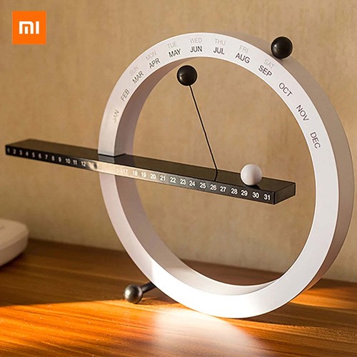 Perpetual Calendar Magnetic Ball Calendar Manual Switch for Desktop Decoration - Picture 6 of 9
