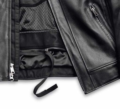 VANOCKER WATERPROOF LEATHER JACKET 