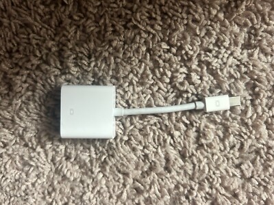 Apple Mini Display Port to DVI-D (Dual Link) Cable - White - Genuine