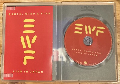 Earth Wind & Fire : Live (1990)　DVD Earth Wind & Fire Live In Japan DVD 1990 Tokyo Dome Concert