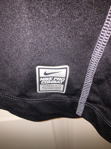 nike pro combat fitted compression dri-fit t-shirt medium