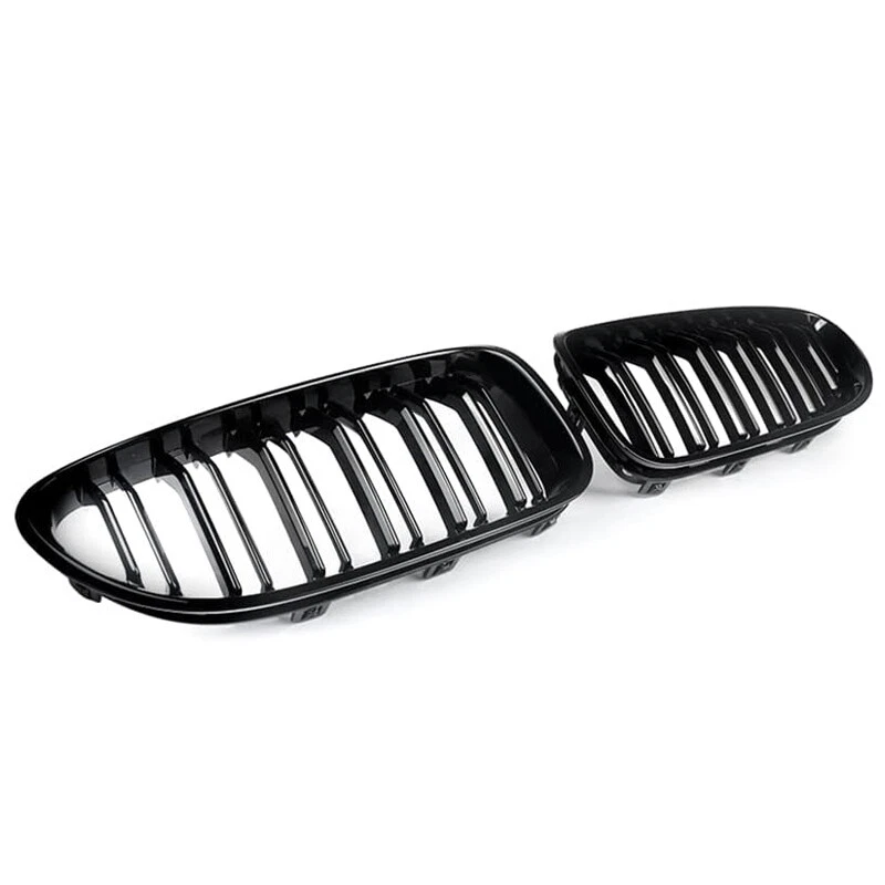 Front Kidney Grille Grill For BMW F06 F12 F13 M6 650i 640i 2012-2018 Gloss Black - Image 4 of 4