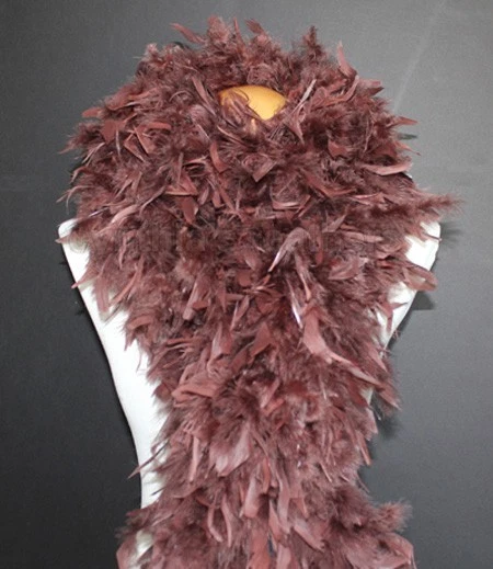 Boa De Plumas Negras De 1.8 Metros – 50g De Plumas De Pavo Para Fiestas, Disfraces, Bodas, Conciertos Y Eventos LGBT, Accesorio Versátil