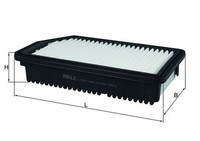 Mahle LX 3538 Luftfilter FüR Hyundai KIA
