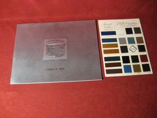 1970 Cadillac Large Prestige & Colors Sales Brochure Catalog Booklet Original