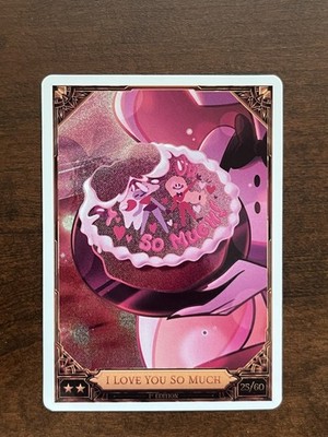 I Love you So Much 25/60 Season 2 Hazbin Hotel Trading Card 1st Edition Foil
