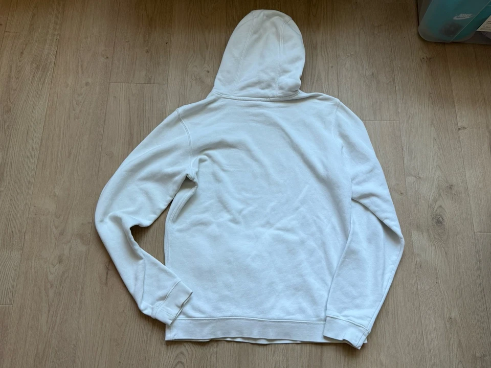 Nike North Carolina Tar Heels Baseball Hoodie Small White Sweatshirt - Image 4 of 4